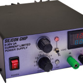 Zasilacz laboratoryjny 0 V...30 V, 0 A...2 A, część 1