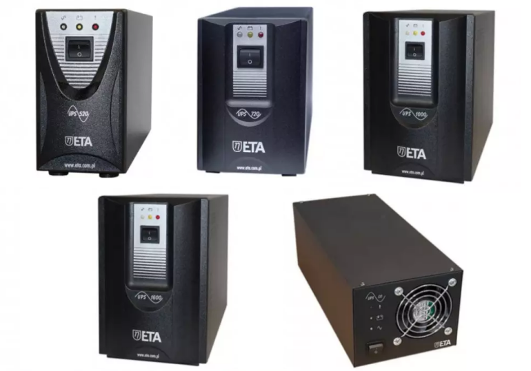 Wielofunkcyjne zasilacze awaryjne z serii UPS sinus