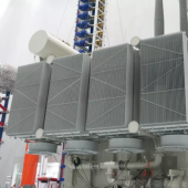 Przełomowy, jednofazowy transformator olejowy 765 kV firmy Hitachi zwiększający poziom bezpieczeństwa w sieciach elektroenergetycznych