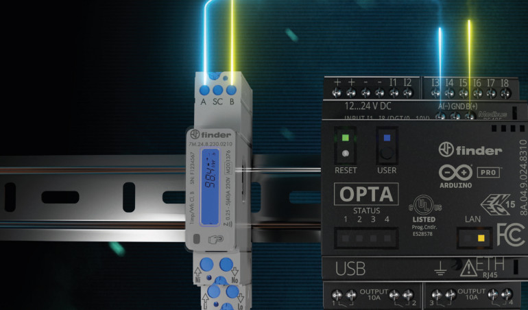 Programowalne przekaźniki logiczne z serii OPTA z obsługą interfejsu RS485