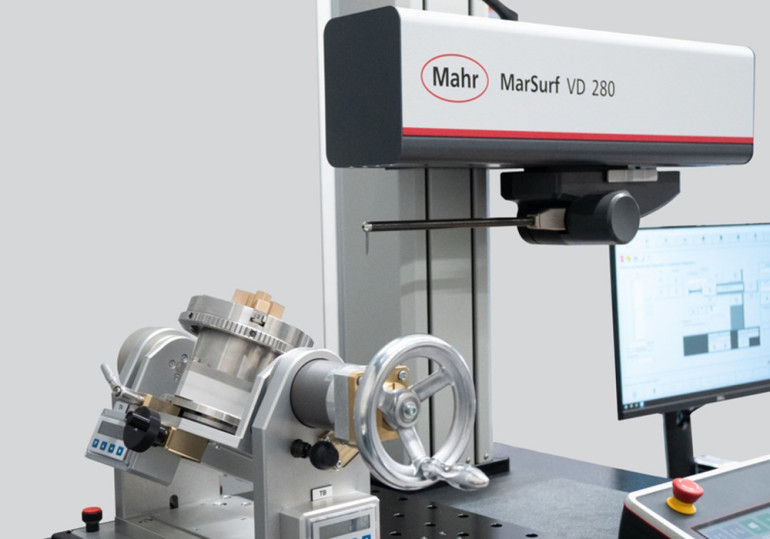 Ręczna jednostka obrotowa do urządzeń do pomiaru chropowatości i konturów z rodziny MarSurf