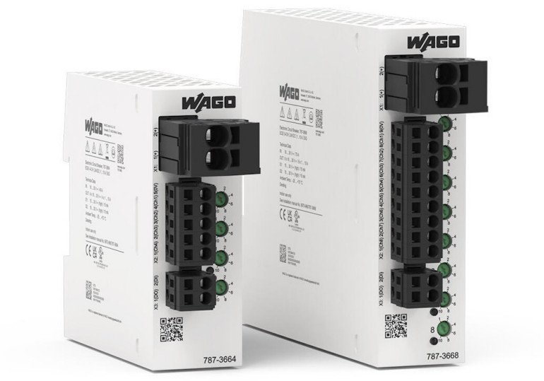 Elektroniczne wyłączniki nadprądowe 24 V z serii 787-36xx