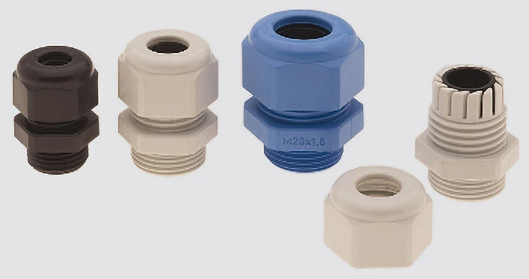 Fotografia 1. Dławnice poliamidowe typu HSK METRICA-P