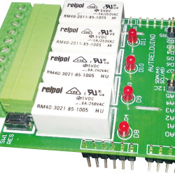 AVTRelDuino Shield. Moduł wykonawczy do Arduino