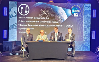 Firma Creotech Instruments zbuduje narodową konstelację satelitarną CAMILA