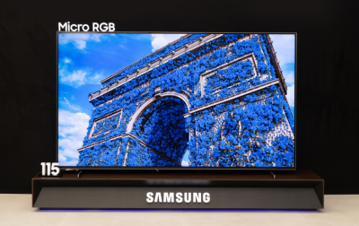 Firma Samsung wprowadziła na rynek pierwszy na świecie telewizor z matrycą Micro RGB