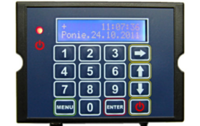 Sterownik czasowy KS28 dla potrzeb elektronicznego dozoru czasu pracy