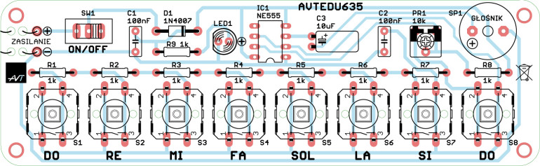 Rysunek 2. Schemat montażowy układu