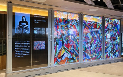 Firma LG Electronics zainstalowała transparentne ekrany OLED i Micro LED w nowym kompleksie handlowym w Tokio