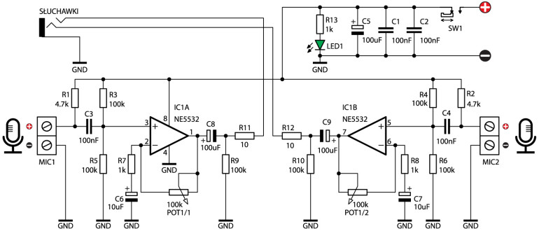 Rysunek 1. Schemat ideowy układu