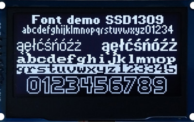 Programowanie w środowisku MicroPython (5). Wyświetlacz OLED