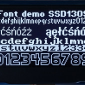 Programowanie w środowisku MicroPython (5). Wyświetlacz OLED