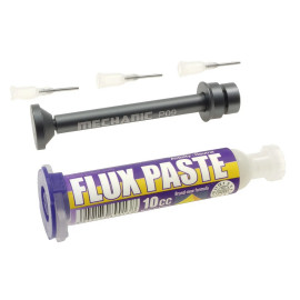 Topnik Flux UV559 Mechanic, strzykawka 10 ml, tłok metalowy, 3 igły, MECH-FLUX-UV559 V2