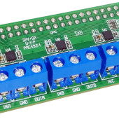 Trójkanałowy moduł pomiaru napięcia, prądu i mocy do Raspberry Pi