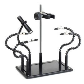 Uchwyt montażowy typu Trzecia ręka, pająk - uchwyt z latarką, ZD11P