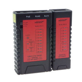Tester LAN RJ45, RJ11, PoE, Noyafa NF-468PF