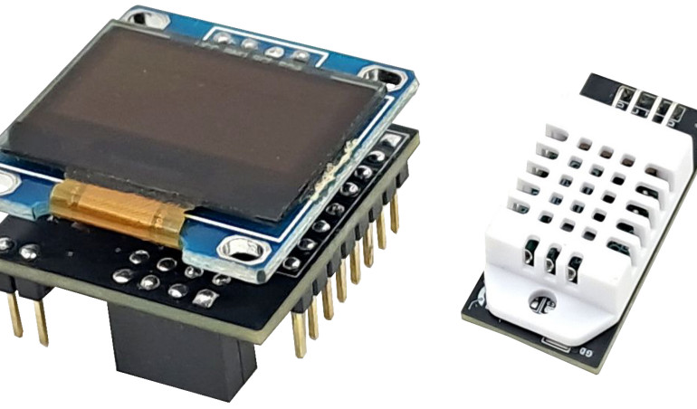 Bezprzewodowy odbiornik wilgotności i temperatury