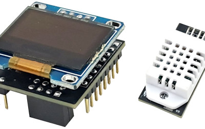Bezprzewodowy odbiornik wilgotności i temperatury