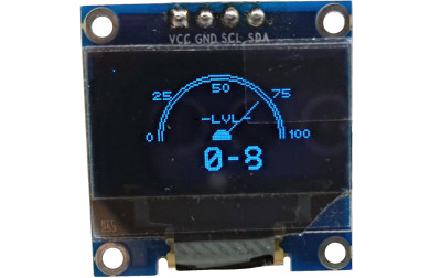 Wskaźnik poziomu paliwa z wyświetlaczem OLED