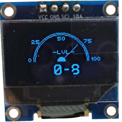 Wskaźnik poziomu paliwa z wyświetlaczem OLED