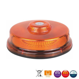 Lampa błyskowa UFO2 LED 48 LED, 36 W, R65, R10, 3 magnesy, 12/24 V, Kamar ALR0077