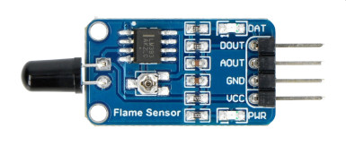 Fotografia 1. Czujnik płomieni Flame Sensor Waveshare 9521[5]