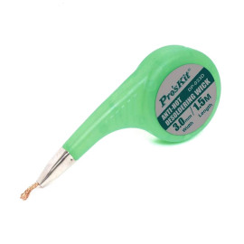 Plecionka lutownicza 3 mm/1,5 m z podajnikiem, Proskit, DP-033D