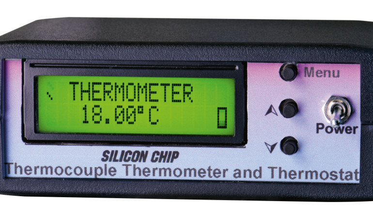 Termostat z termoparą typu K