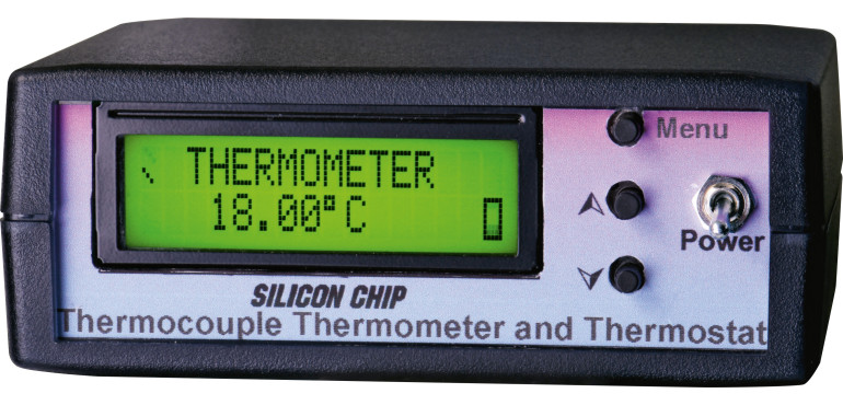 Termostat z termoparą typu K