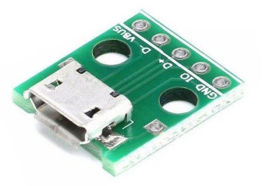 Fotografia 1. Przykładowy moduł ze złączem Micro USB