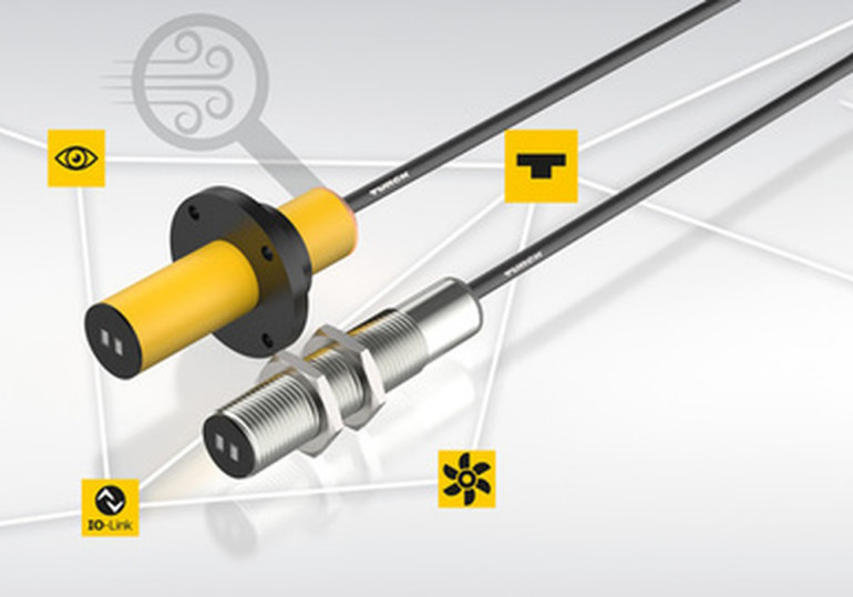 Czujniki przepływu powietrza FCS-K20 i FCS-M18