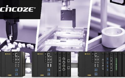 Komputery Cincoze MD-3000 na szynie DIN dla systemów wizyjnych