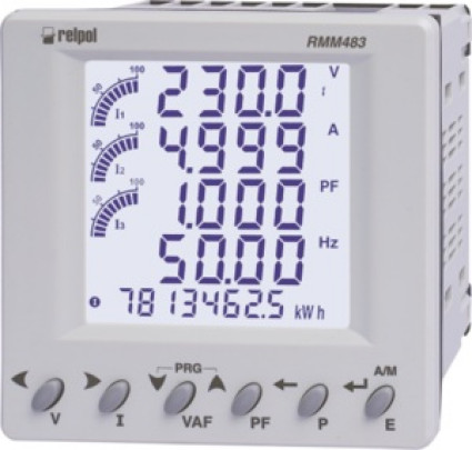 Wielofunkcyjny miernik parametrów sieci RMM-483-05