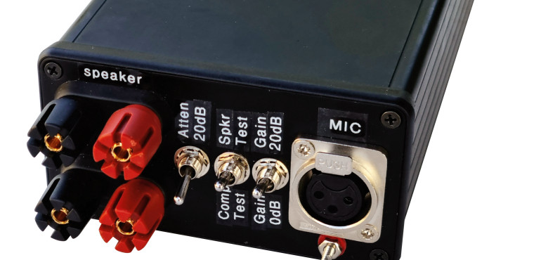 Przystawka do pomiaru zespołów głośnikowych