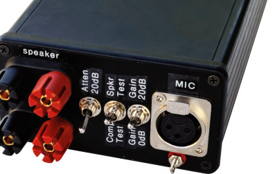 Przystawka do pomiaru zespołów głośnikowych