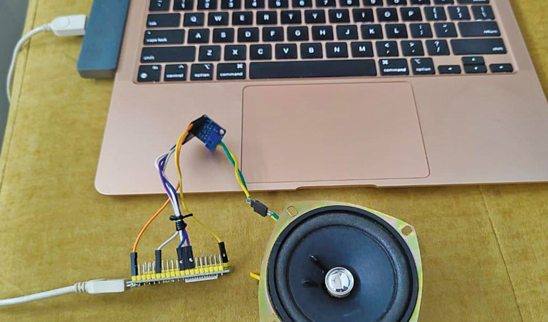 Przetwarzanie mowy z użyciem modułu ESP32: zamiana tekstu na mowę