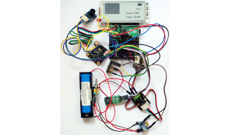 Internet Rzeczy w pomiarach środowiskowych (24). Wykrywanie pożaru z użyciem kamery termowizyjnej
