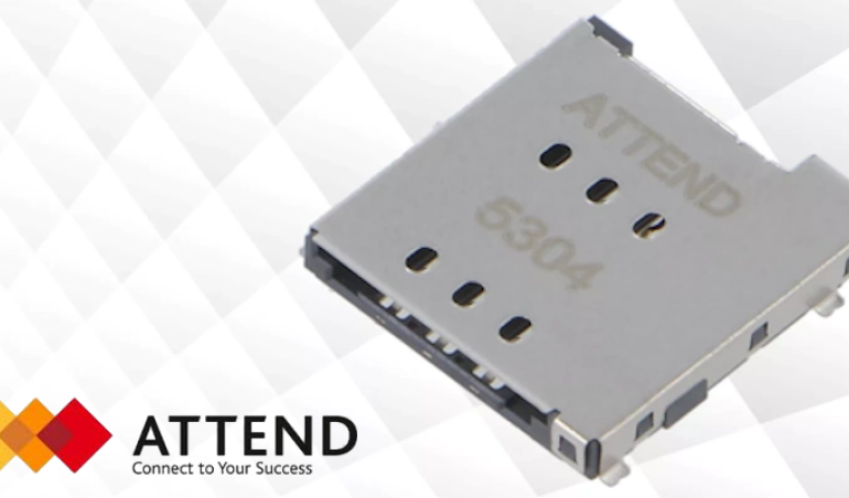 Nowe złącza ATTEND Technology do kart SD oraz SIM dostępne w ofercie TME