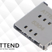 Nowe złącza ATTEND Technology do kart SD oraz SIM dostępne w ofercie TME