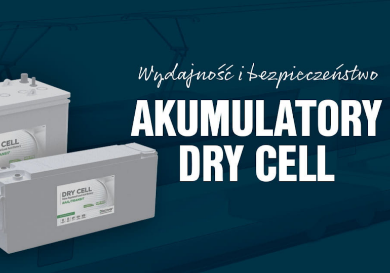 Akumulatory Discover DRY CELL Rail Transit
