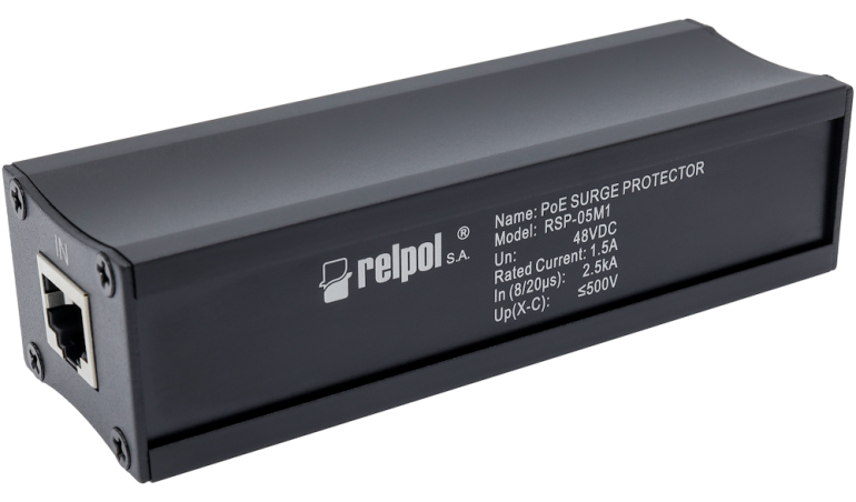 Ogranicznik przepięć RSP-05M1 dla sieci Ethernet