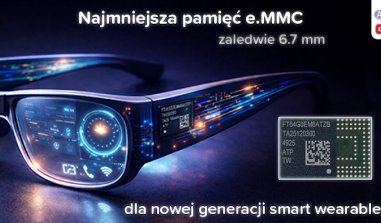 Kompaktowe pamięci e.MMC 5.1 firmy ATP Electronics