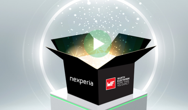 Firma Farnell przedstawia zestaw ewaluacyjny NEVB-MTR1-KIT1 firmy Nexperia z podzespołami Würth Elektronik