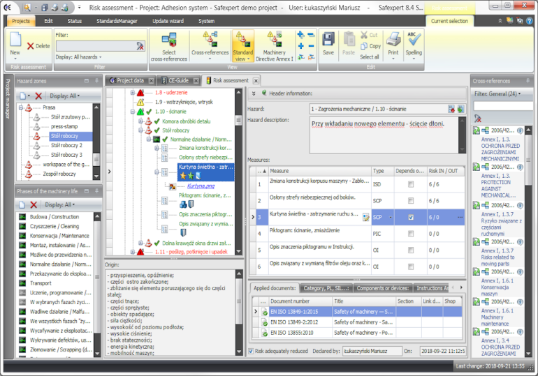 Oprogramowanie Safexpert 9.1