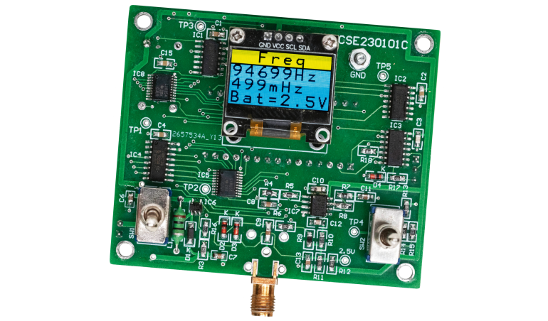 Miernik częstotliwości z pomiarem okresu