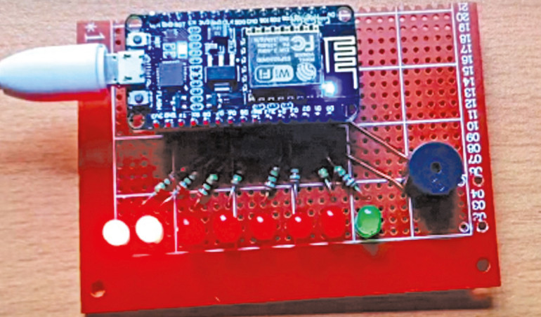 Układ do śledzenia Międzynarodowej Stacji Kosmicznej