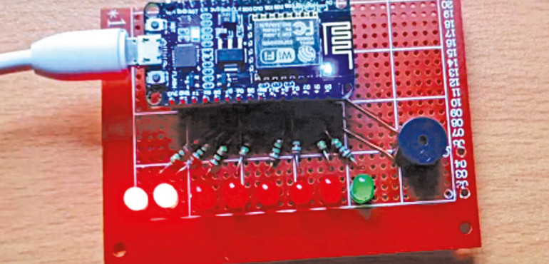 Układ do śledzenia Międzynarodowej Stacji Kosmicznej