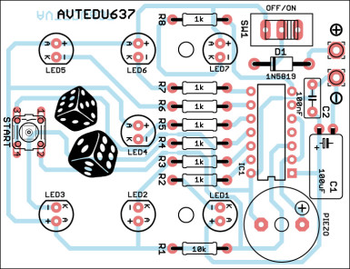 Rysunek 1. Schemat montażowy układu