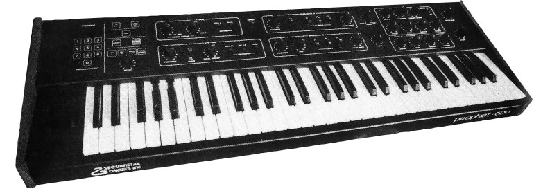 Fotografia 2. Syntezator Prophet 600 firmy Sequential Circuits