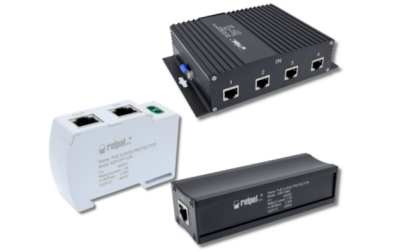 Nowe ograniczniki przepięć PoE LAN firmy Relpol - ochrona danych i zasilania w jednej obudowie